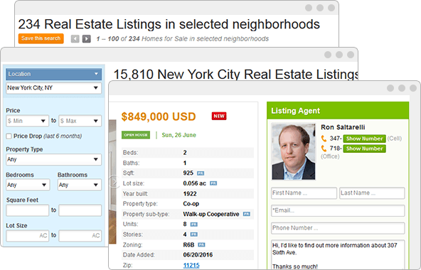 real estate listings